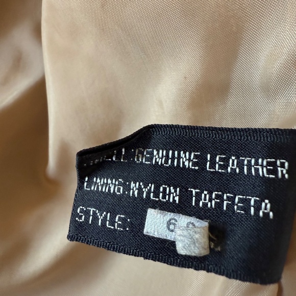 Wilson's 80s Tan Suede Fringed Cropped Jacket - Picture 6 of 10